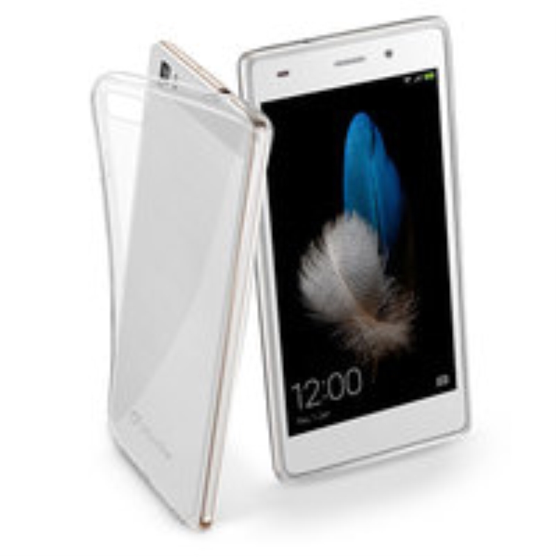 CELLULARLINE Custodia cover per Huawei P8 Lite Cellular Line Fine in gomma trasparente